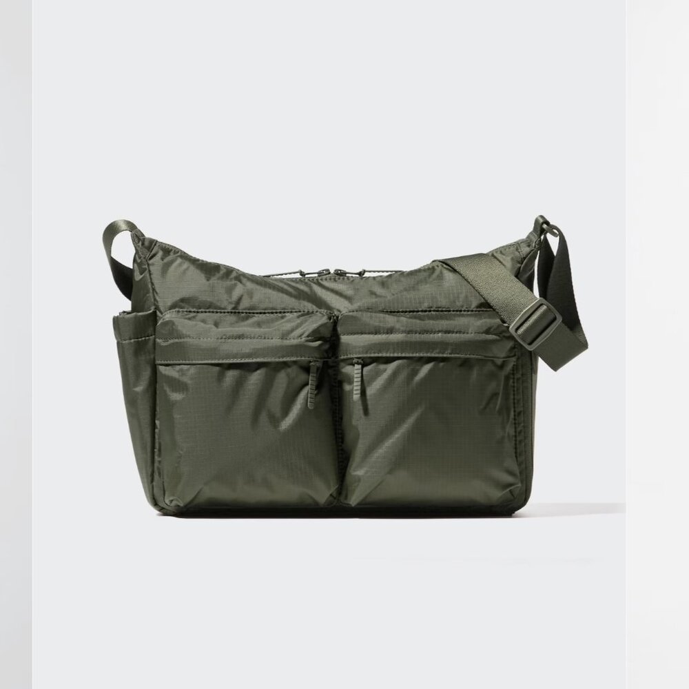 Uniqlo Multi Pocket Shoulder Bag – Olive